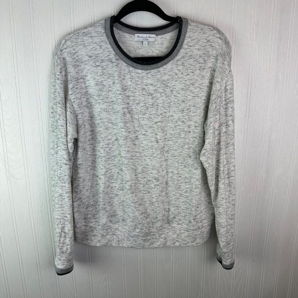 Michael Stars Gray Long Sleeve Sweater Size small